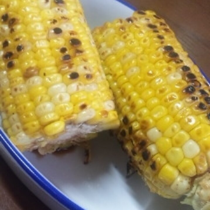 フライパンで～焼きもろこし